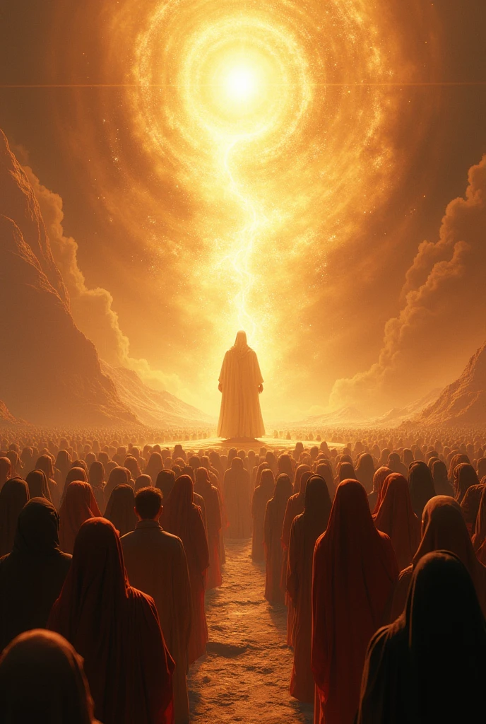 Judgment Day Scene by the quran in front of Allah