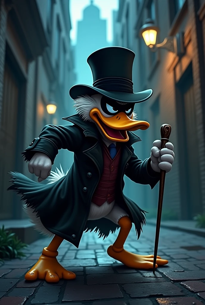 Create a Scrooge McDuck bandit wallpaper