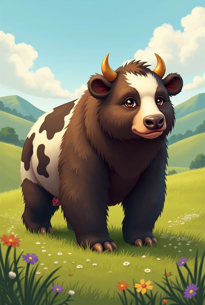 Bear and cow hybrid