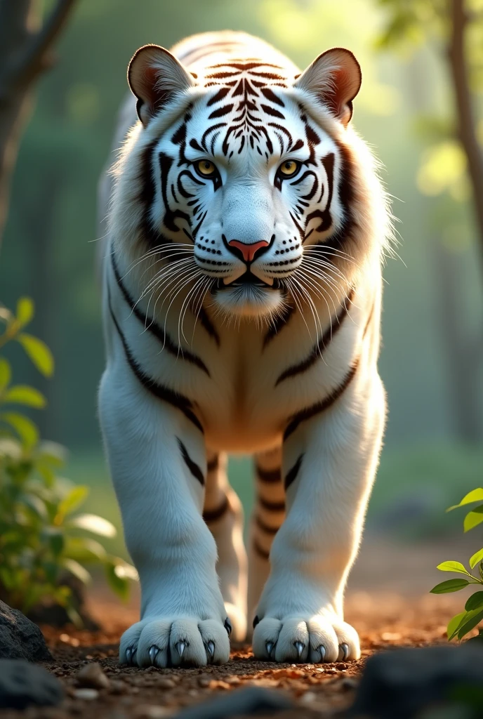White tiger image heavy 