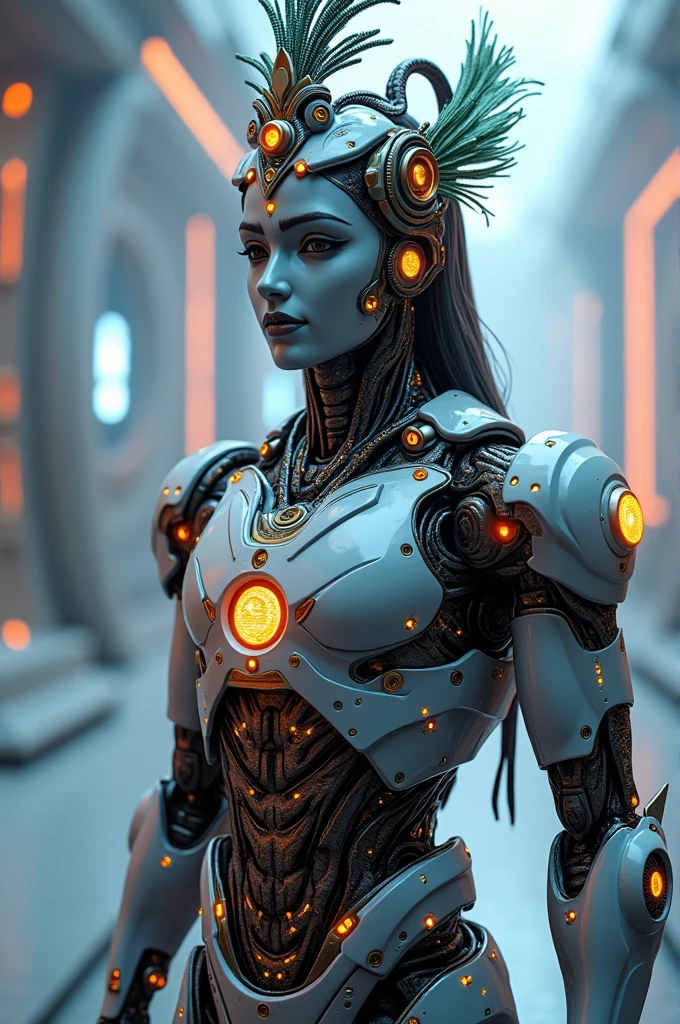 Shree krishna in robotic avatar