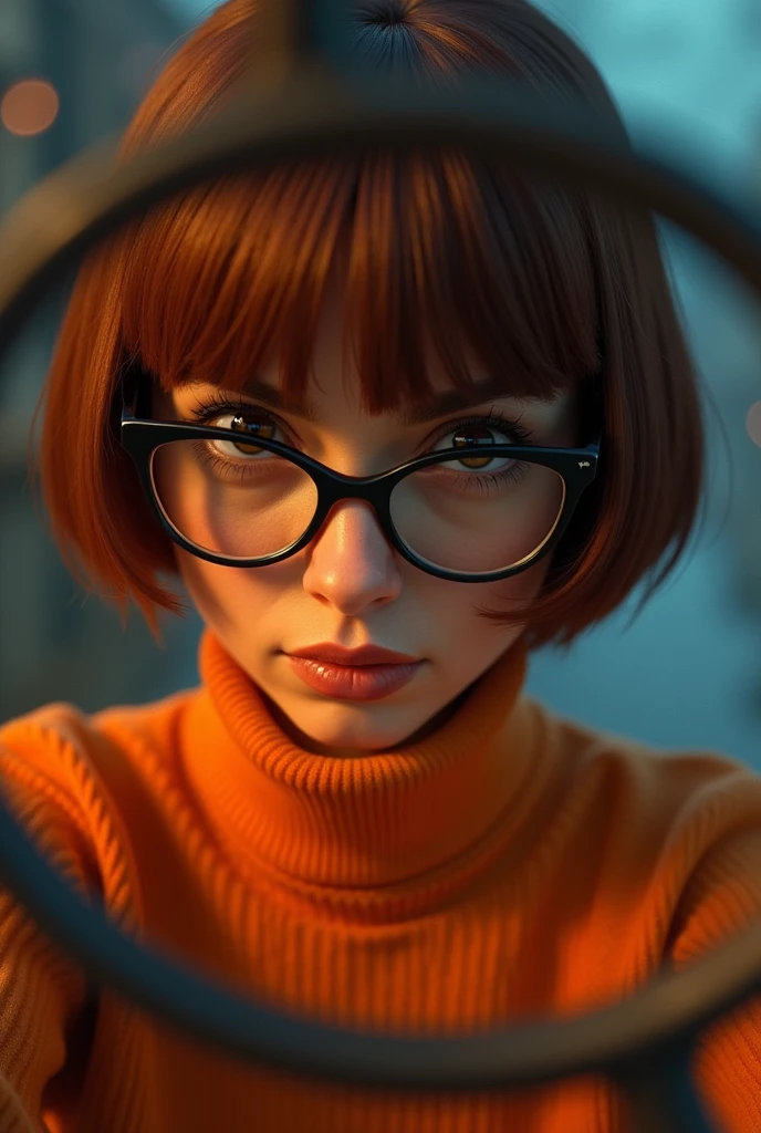 Point of view velma from scoobydoo is on me

