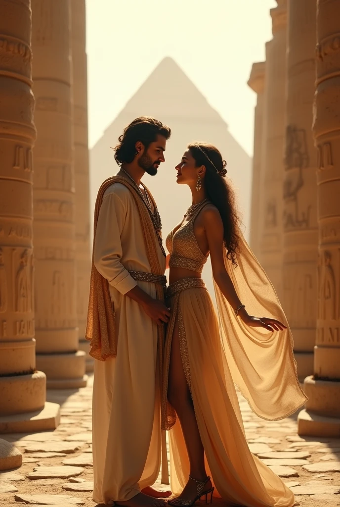 a couple in egypt