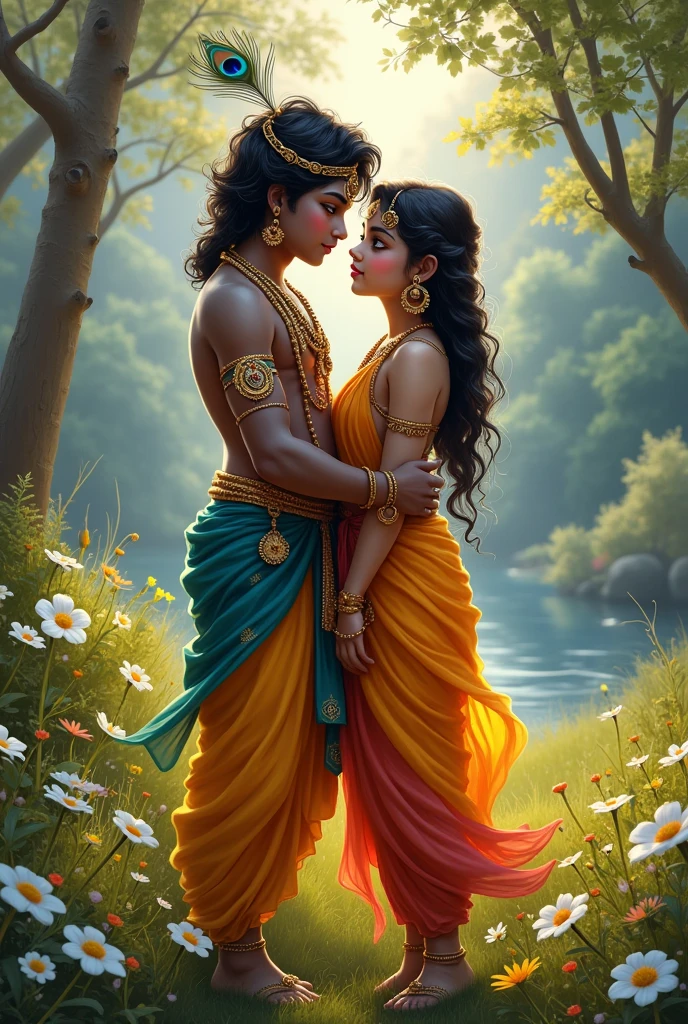 Krishna with Mahi name  