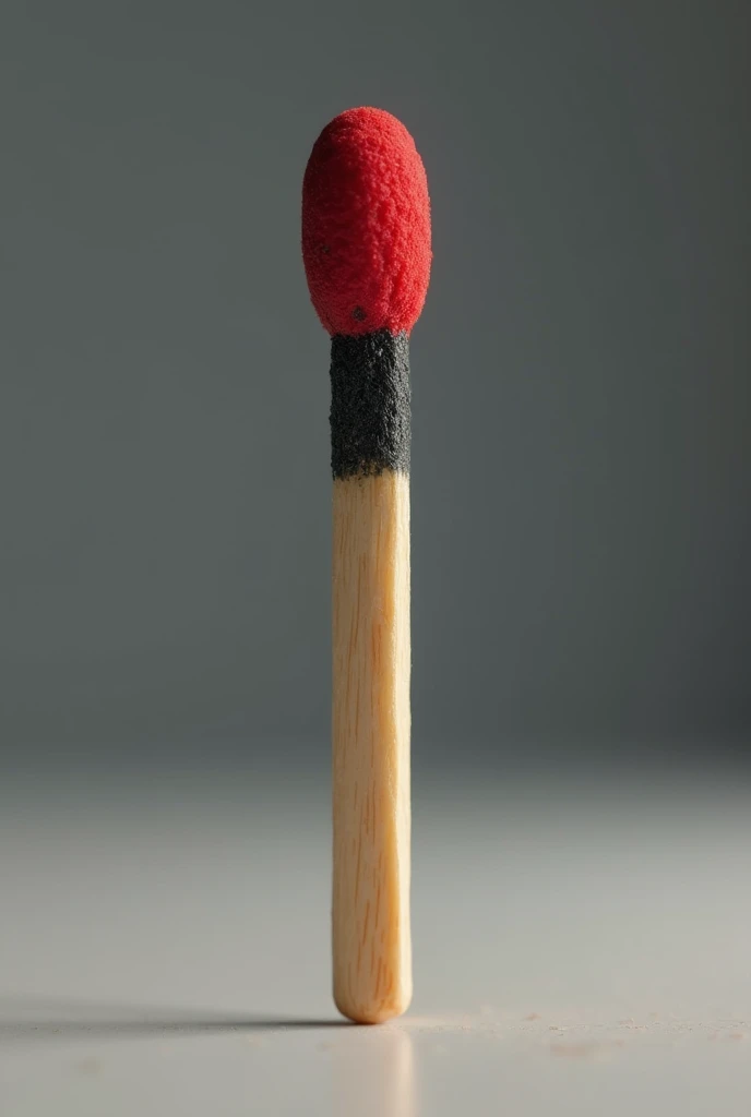 Matchstick with inverted colors.