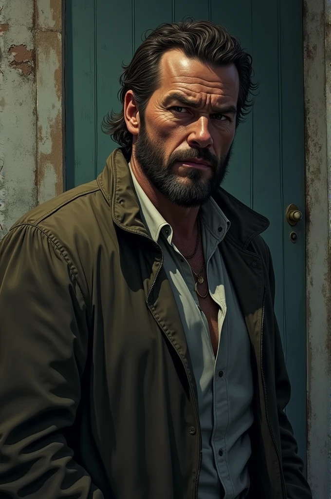 Cooper is a grown man, detective, an ex-convict who specializes in blackmail.  Julian hires him to watch his daughter. He is a stealthy and strange guy, which does not provide any information about itself.  Keeps in good shape.  He has rough features, hostile expression and pockmarked skin, But there is a certain beauty in that suffering gladiator&#39;s face..  He becomes Violeta&#39;s support, in the hard times with her daughter, He takes affection and admiration for her, Although they have few topics of conversation or common interests.