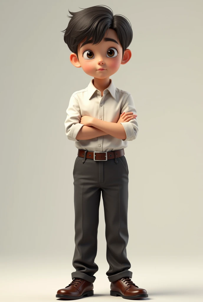 A smart boy full body pic