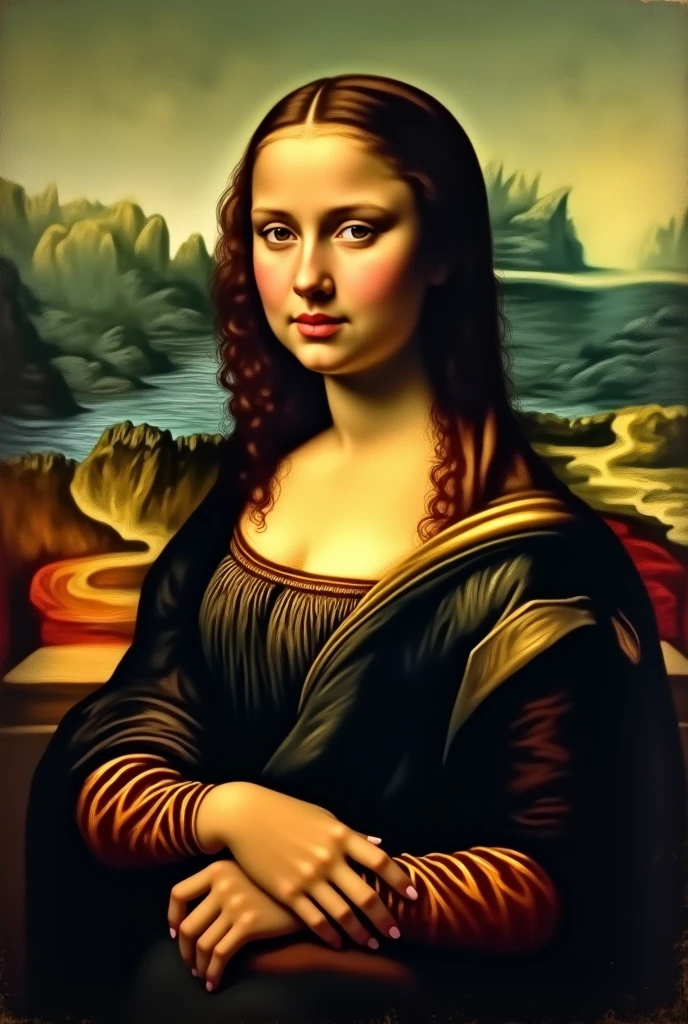 teenage monalisa painting