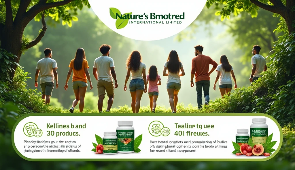 Nature's Renaissance international limited advertising herbal supplements and products with money benefits for users 
