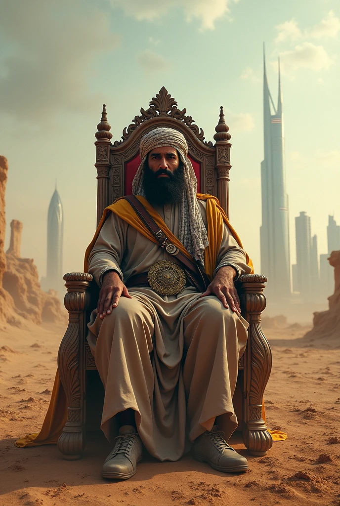 Afghanistan poor contry and other side look Dubai and Qatar Taliban king sit in chair