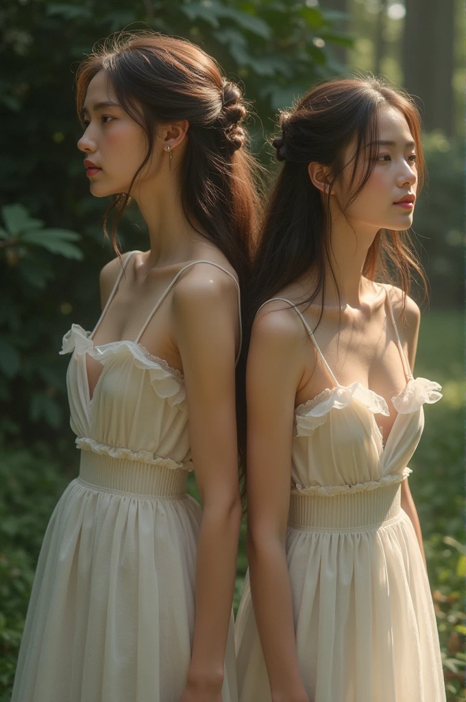 Girls with out dress