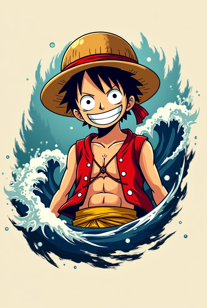 Logo anime one piece Luffy
Teks jagoan jawir