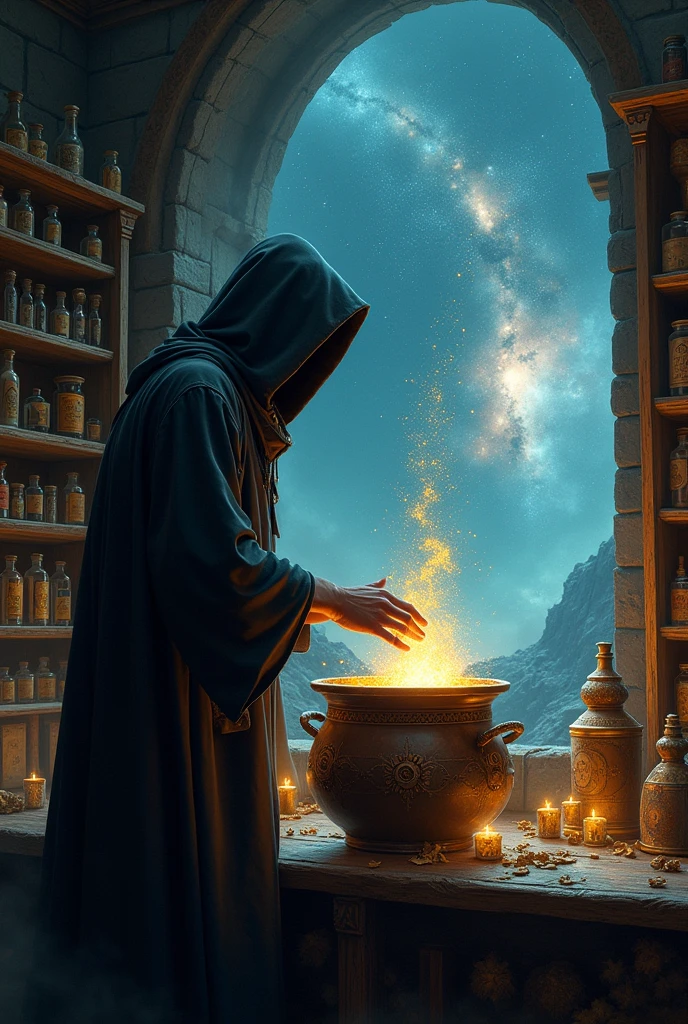 Main theme is potions ancient magic harry potter theme with space for a title