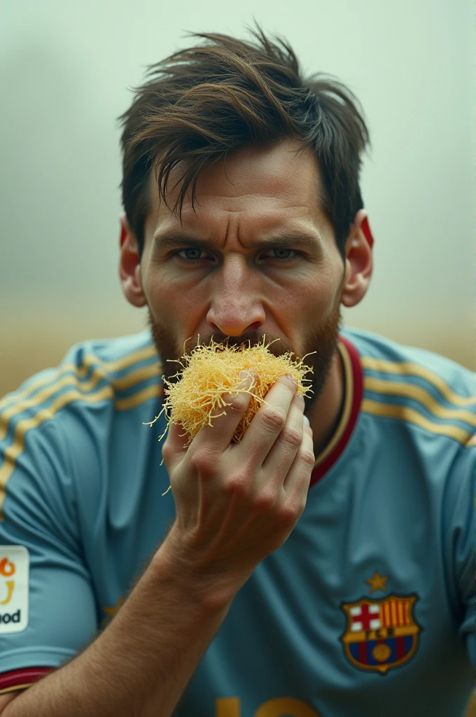 Messi Chews With Yeast