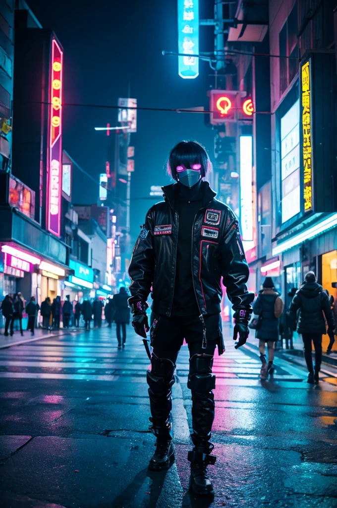 cyber punk Near future