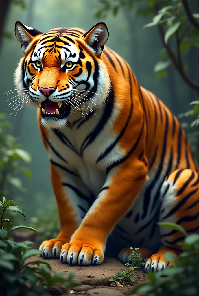 Cat and tiger mix creacher