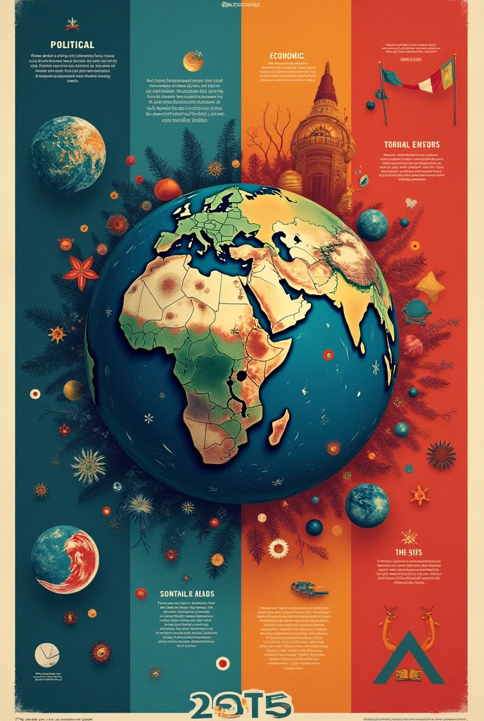 A poster that shows the right and wrong ways to use freedom and the types of freedom basically the middle is earth a side is the correct use of freedom and another side is the wrong use of freedom and the rest of the sides are the types of freedom
