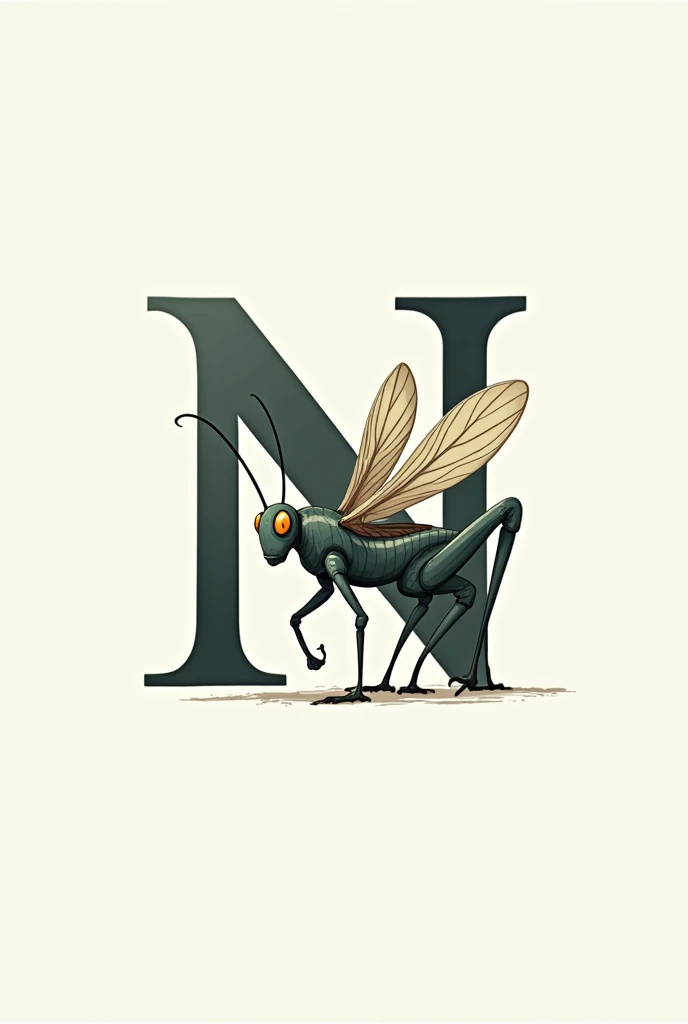 Cricket logo from letter N