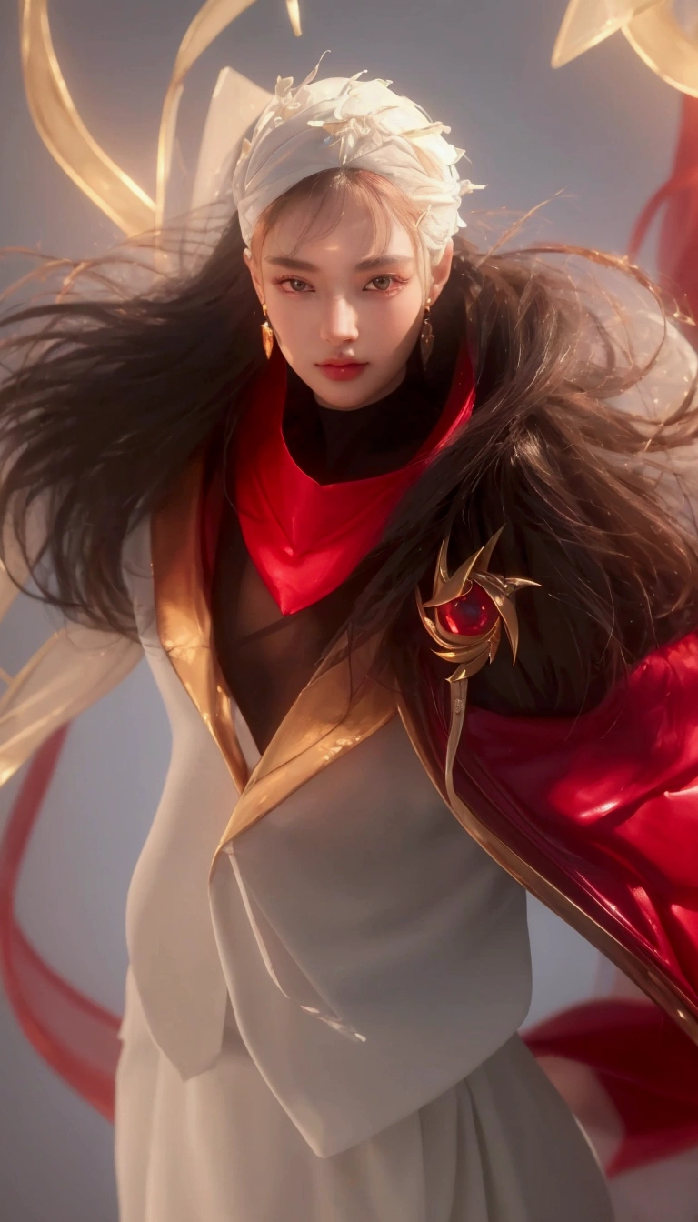 ((Best quality, 8k, Masterpiece : 1.3)), upper bod y, Sharp focus : 1.2, Beautiful woman with perfe ct figure, Highly detailed facial and skin textur e, Detailed eyes, Double eyelids, Interior view, f erpect lighting, Glowing skin,