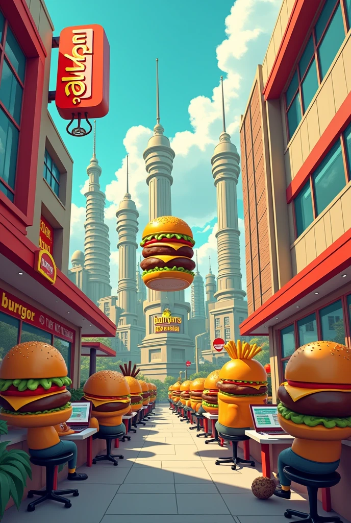 Burgers incoperated advistering
