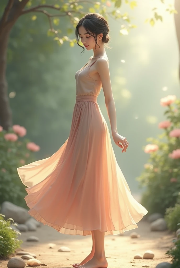  In skirt
