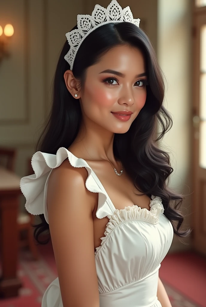 Pia wurtzbach in maid outfit