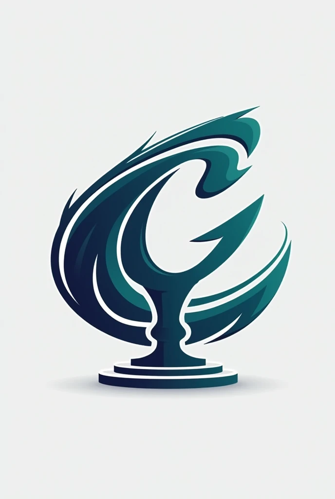 cricket cup logo from letter C