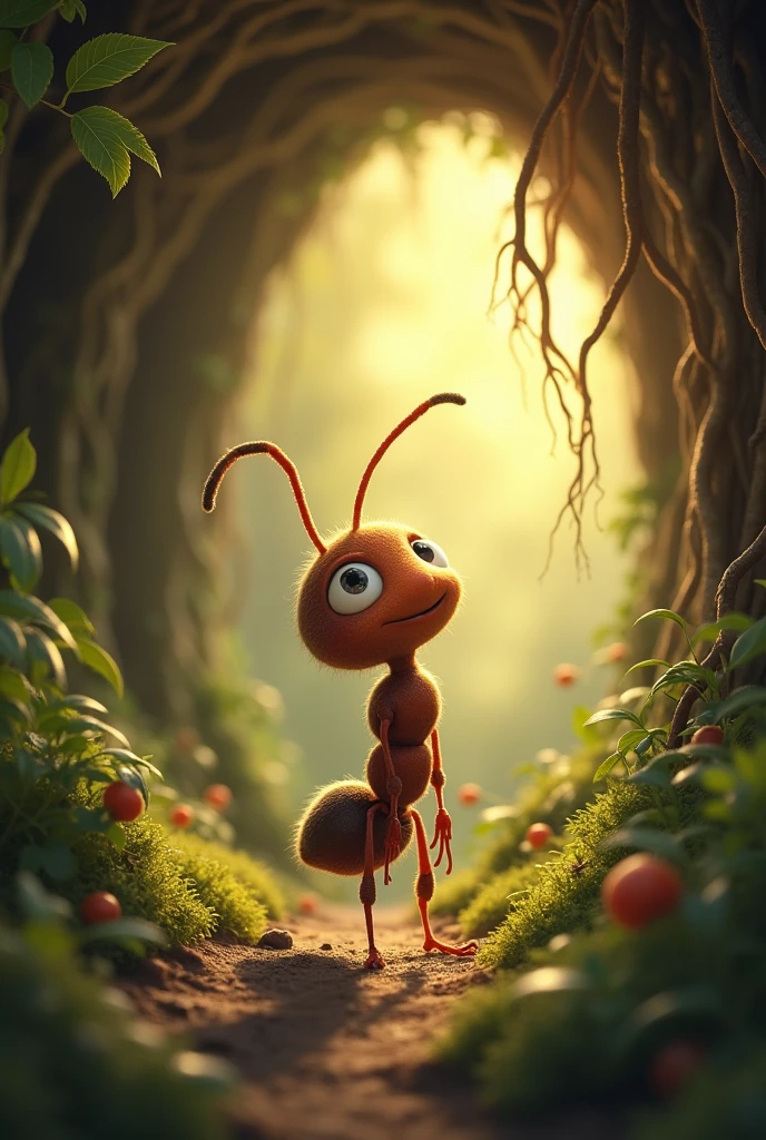 For in the end, the ant did see,
The greatest joy is family.