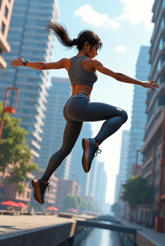 Roblox image for parkour make sure that looks like real person draw it