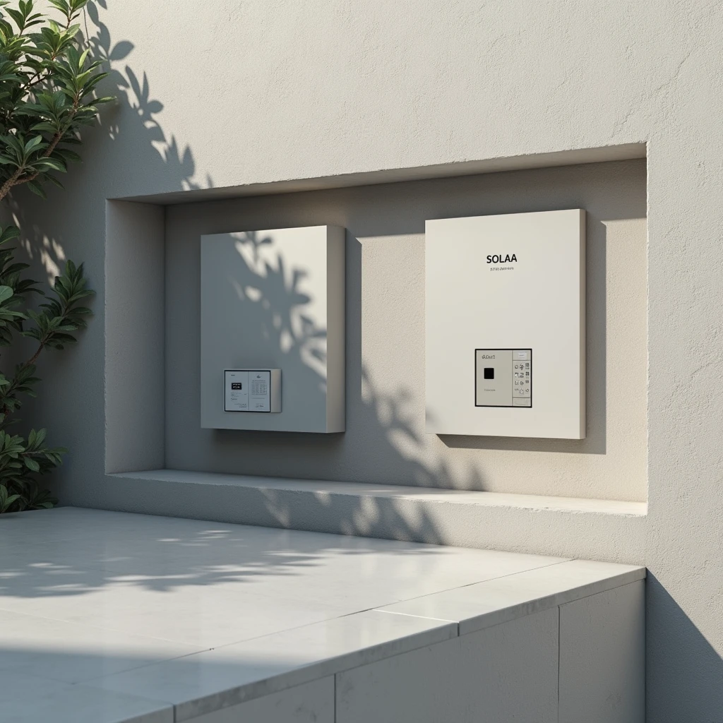 Sola4 Water Heater Panel、Hidden in a sloping slab。