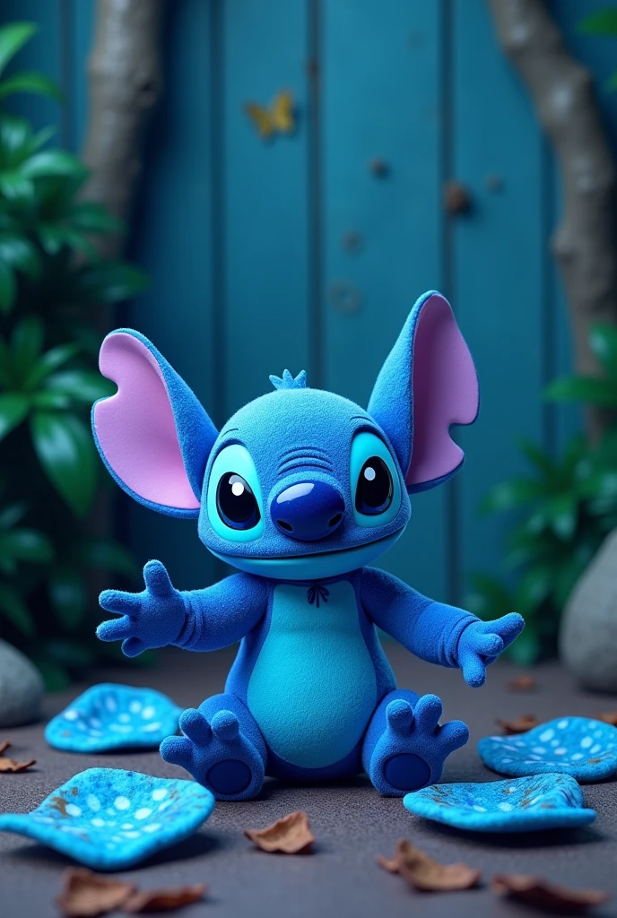 Takis Chips blue color of Stitch color of Stitch color blue Snack
