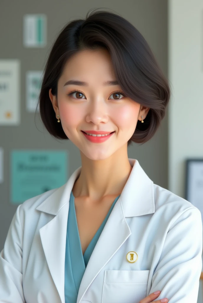 female doctor portrait