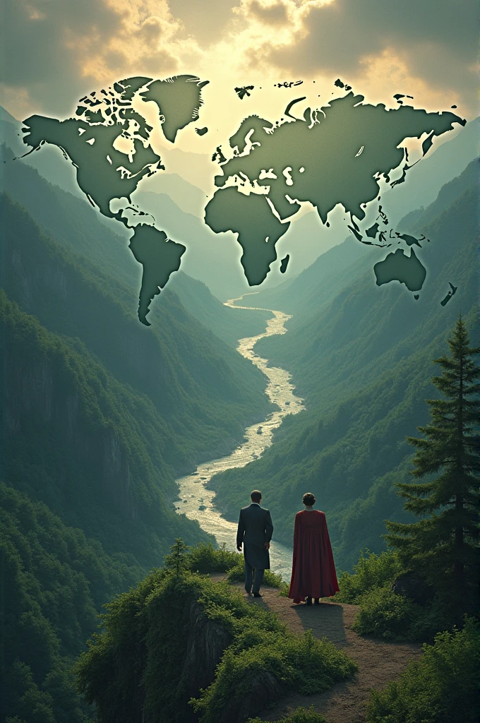 Norway and England are walking around the world and drowning Russia in the Amazon, they took Romania and created it with China