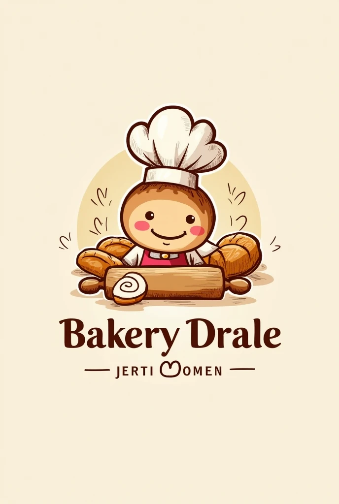 Make a logo for a bakery profile