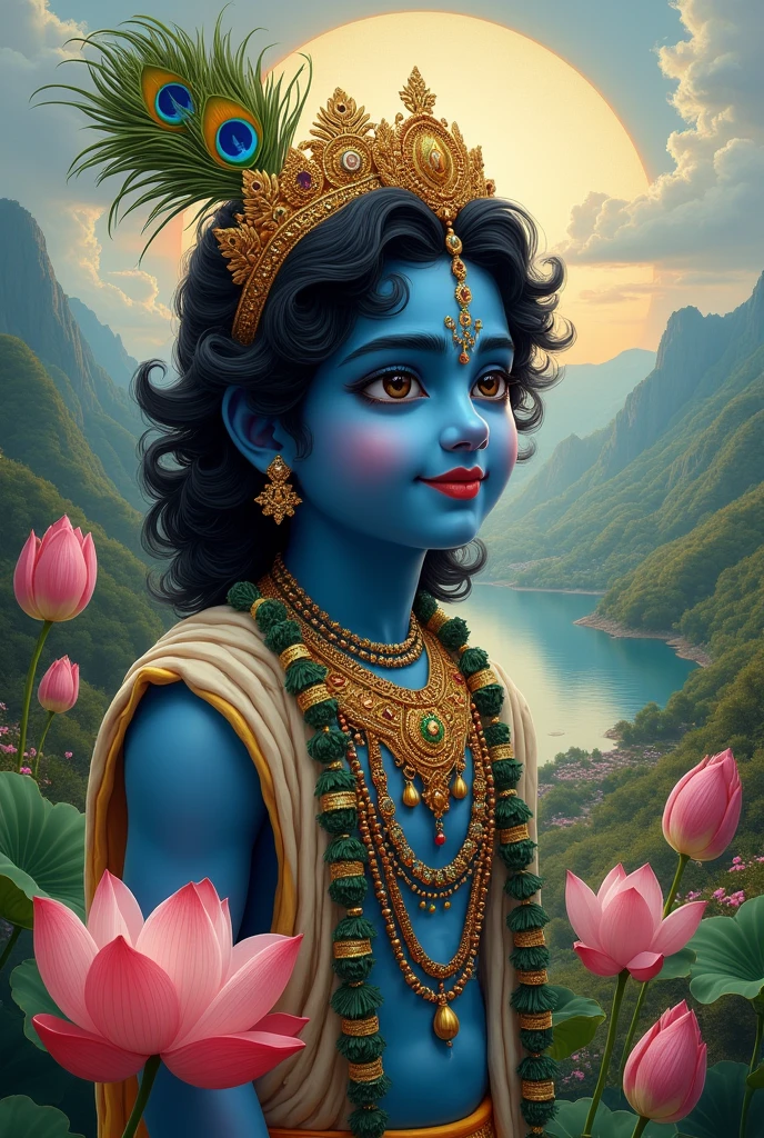 My pic in the form of Krishna
