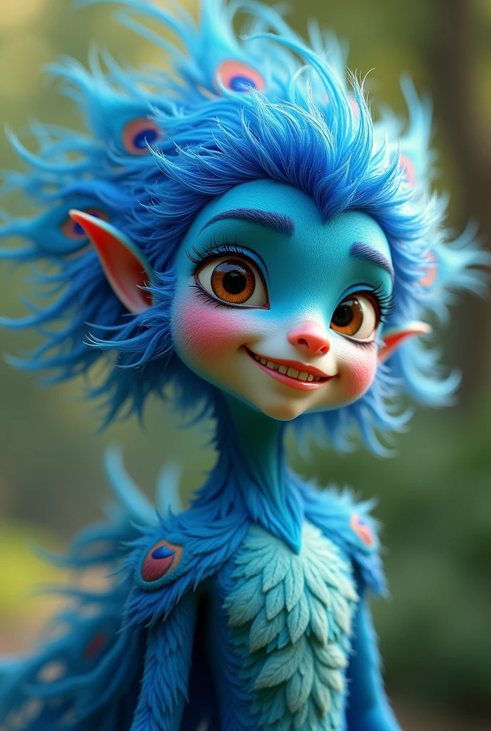 Madhav photo , moyur pankh , real , blue colour , animated , smile