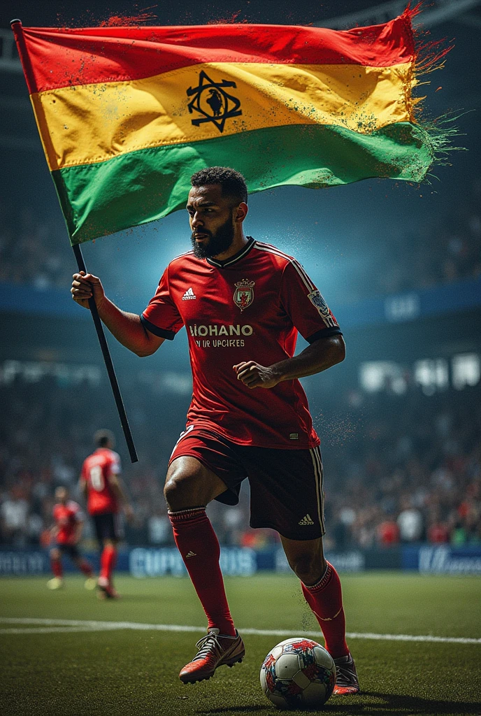 create a slide about Racism in Football: A Deep Analysis