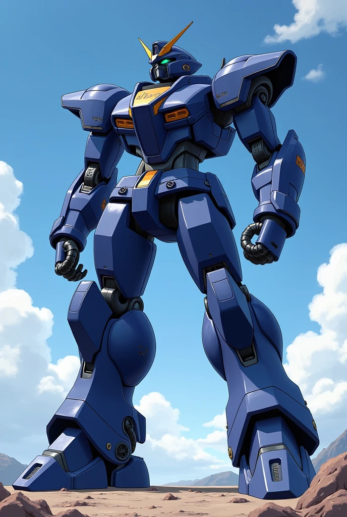 Deep indigo, anime, Giant Robot, Curved, fluid, Junmin, Beast Mode, Fighting, Muscular, Thin legs,Full body image of a slender super robot, Simple Background,universe, slouch,
