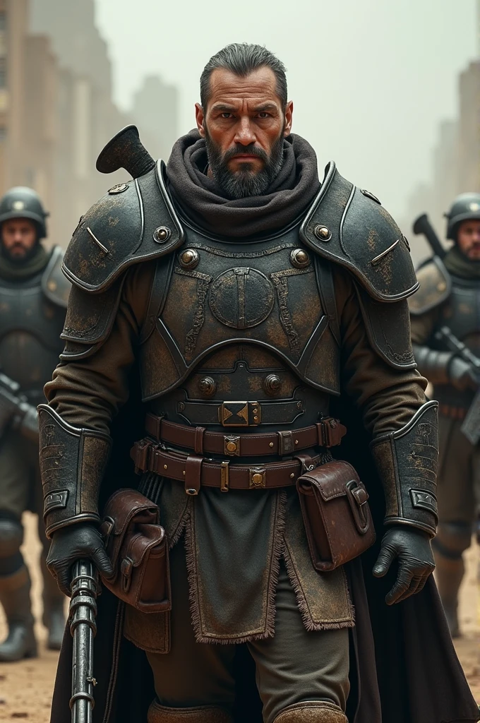 Mercenaries former leader of an order and leader of a squadron