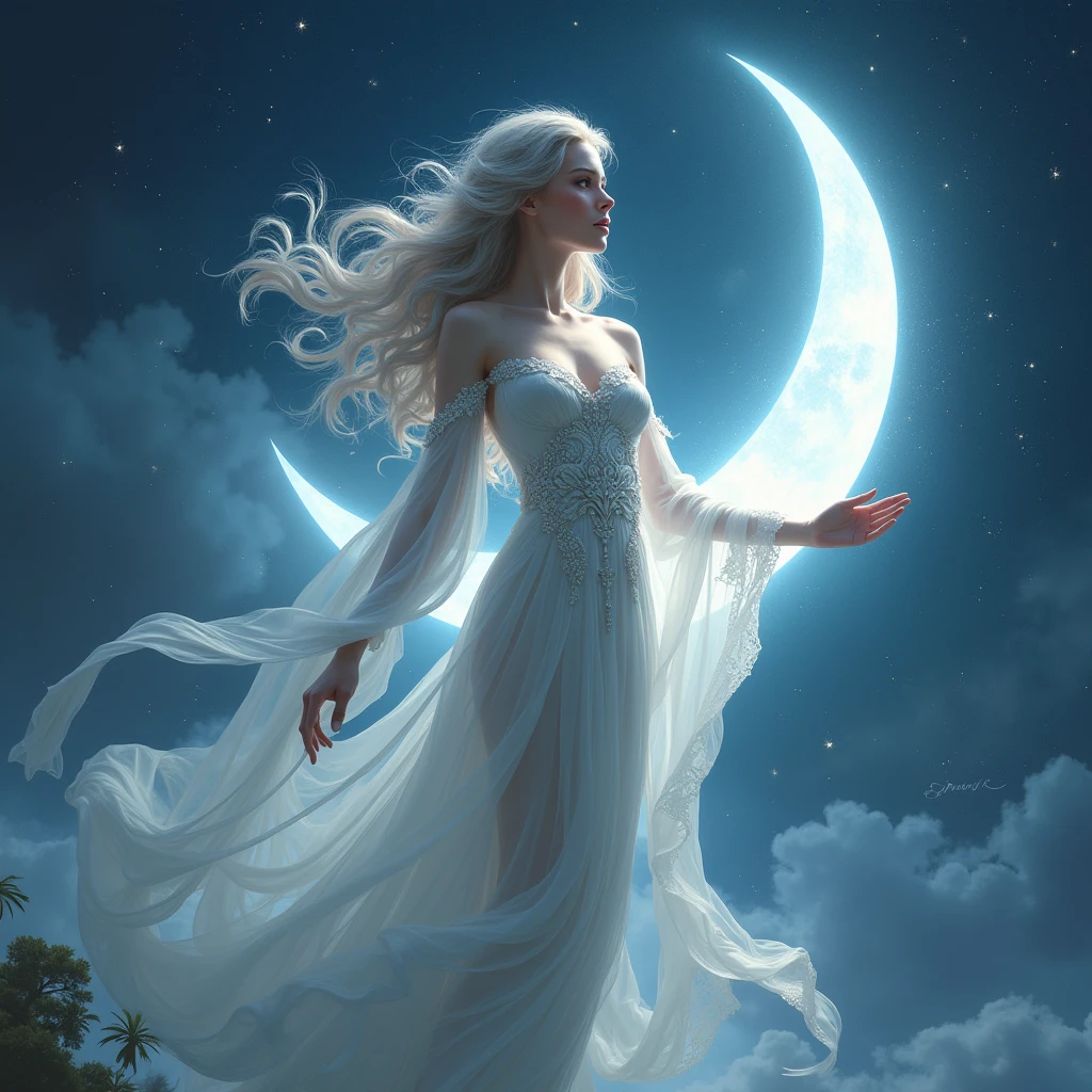 the goddess of love and beauty、Incarnation of beauty、Moon Goddess、Dungeons＆Dragons