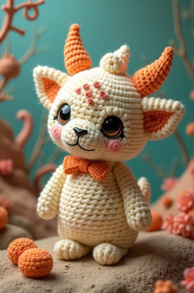 An amigurumi about deaapol 

