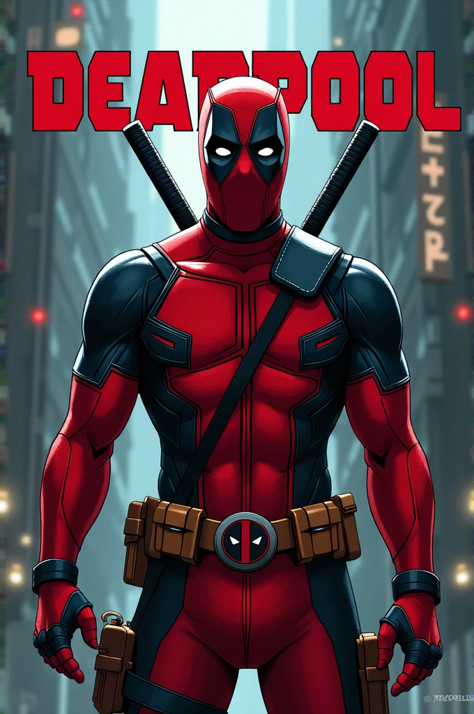 Create name story with dead pool theme