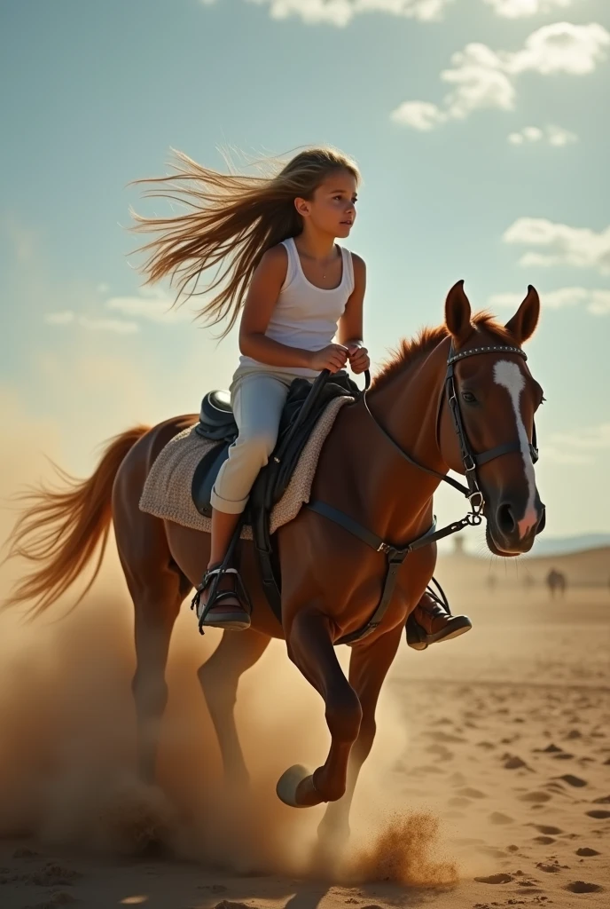 A girl riding on dick