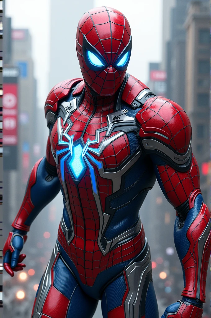 Iron man with spider man costumes 