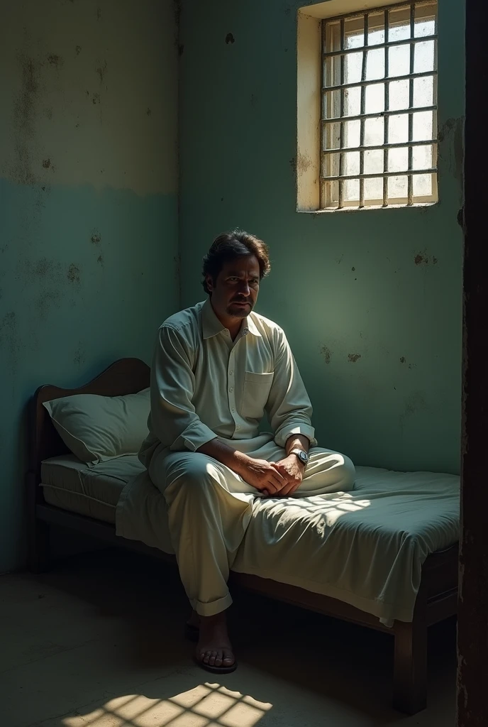 Imran Khan in a jail