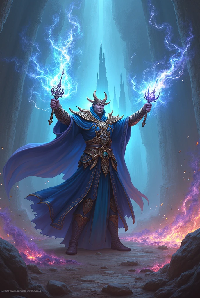 Magic Use: Focus on the use of enchanted weapons and conjured entities. Avoid using brute force or melee combat unless absolutely necessary. Instead, rely on your powerful enchanted weapons and spells.