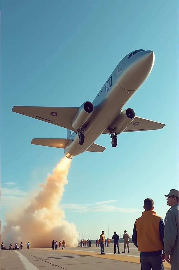 The world's first jet flight
