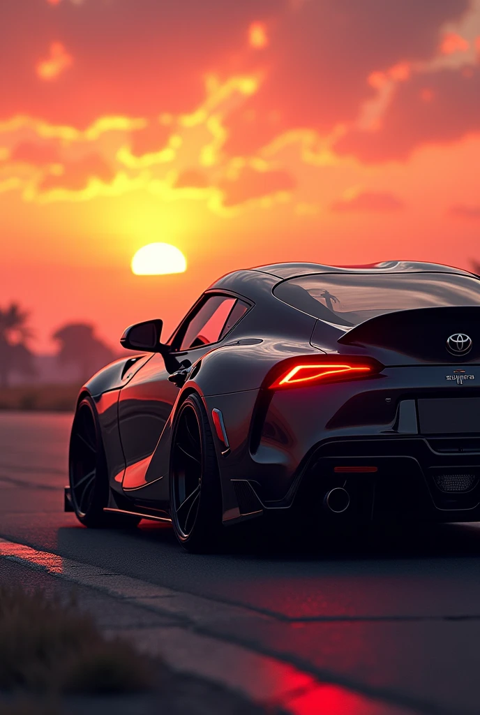 Toyota supra mk4  fast and furious sunset