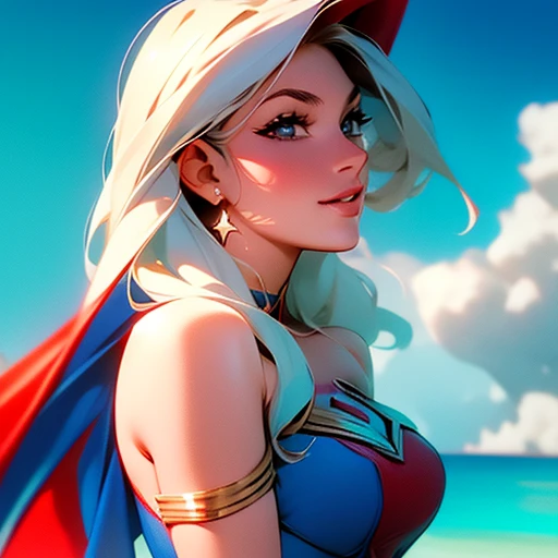 Supergirl tomando banho em uma banheira de espuma com o superboy aos biejos romanticos🍓 🍓 🍓 💋 corações 💕 flores 💐 