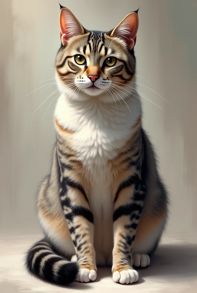 Drawing a cat